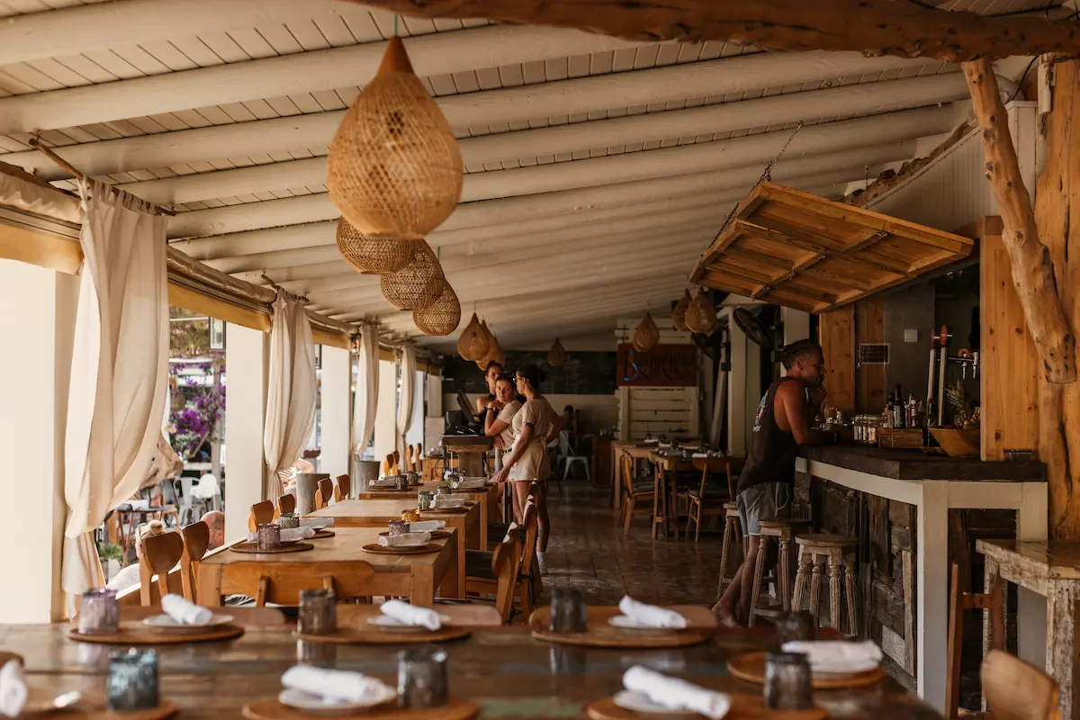 Book a table or massage at Elements Ibiza in Cala Benirras