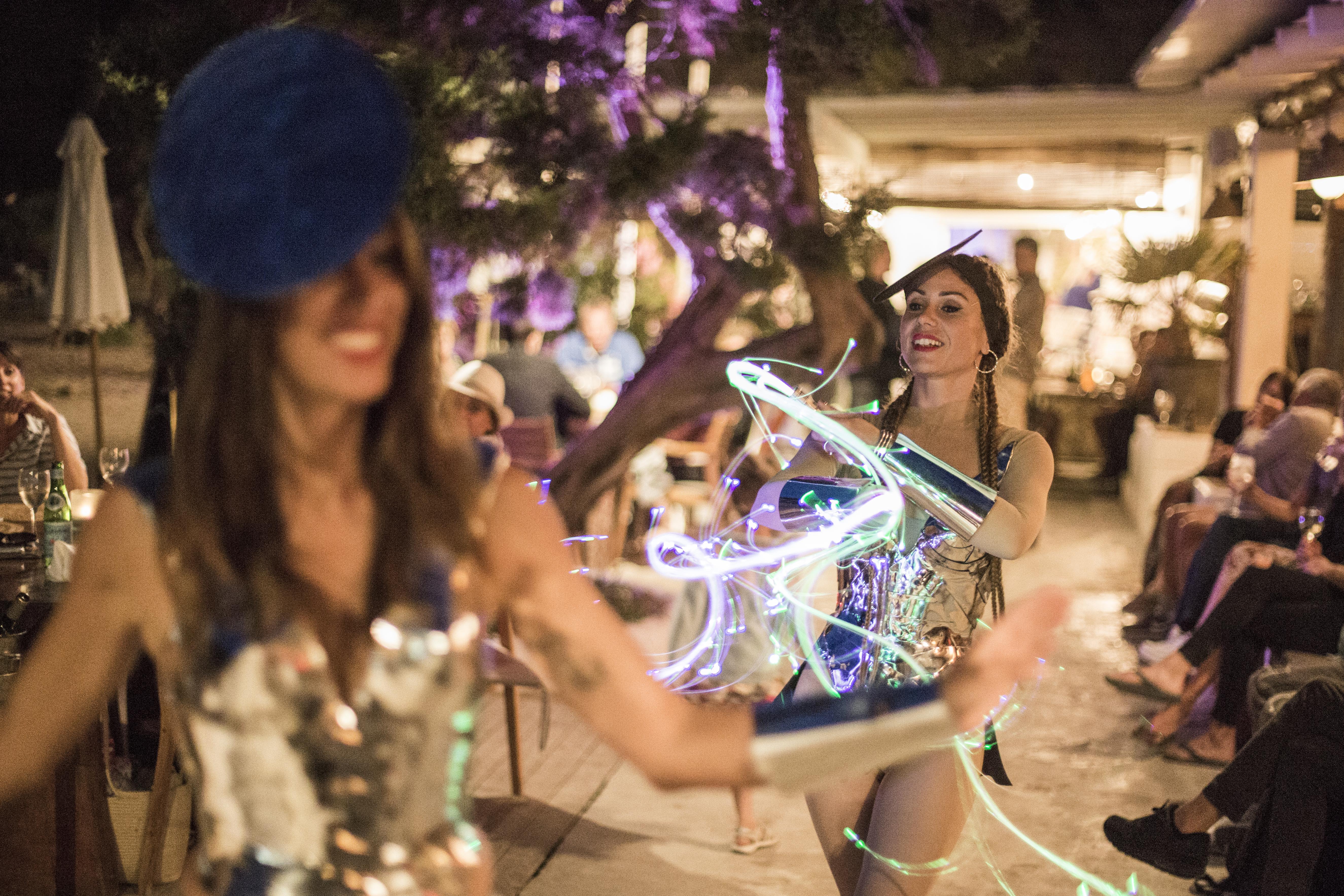 Elements Ibiza beach club atmosphere