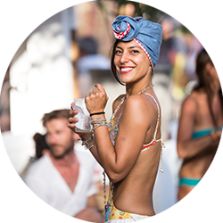 Elements Ibiza beach club next to Benirras beach