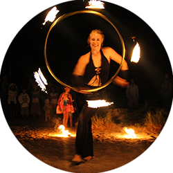 Sunday Sunset at Elements Ibiza with drums in Benirras