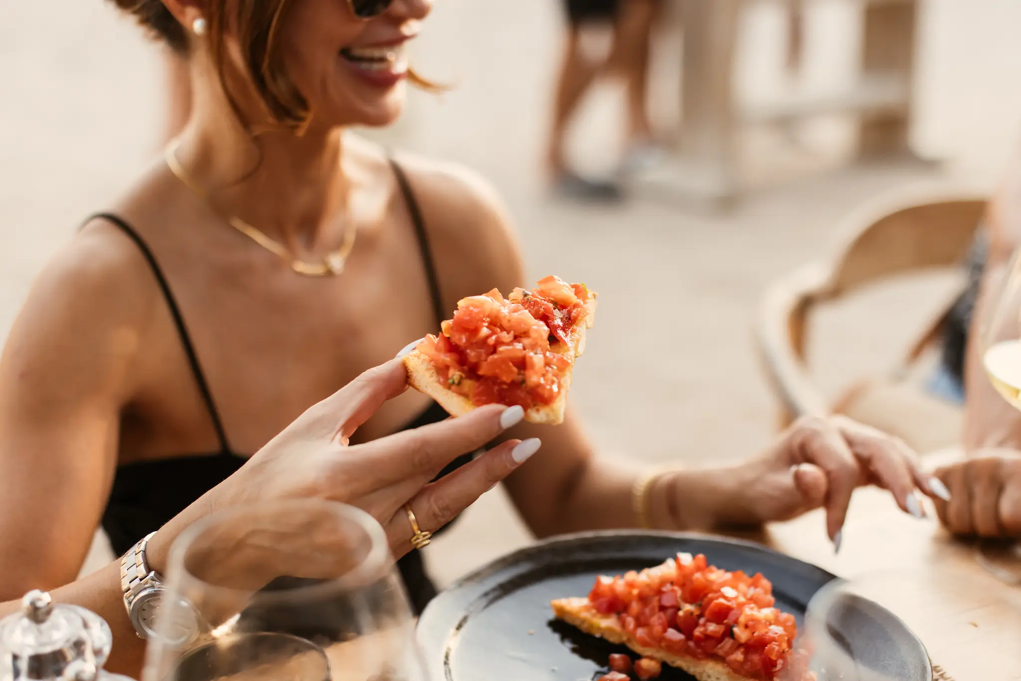 Mediterranean menu at Elements Ibiza by the sea in Cala Benirras