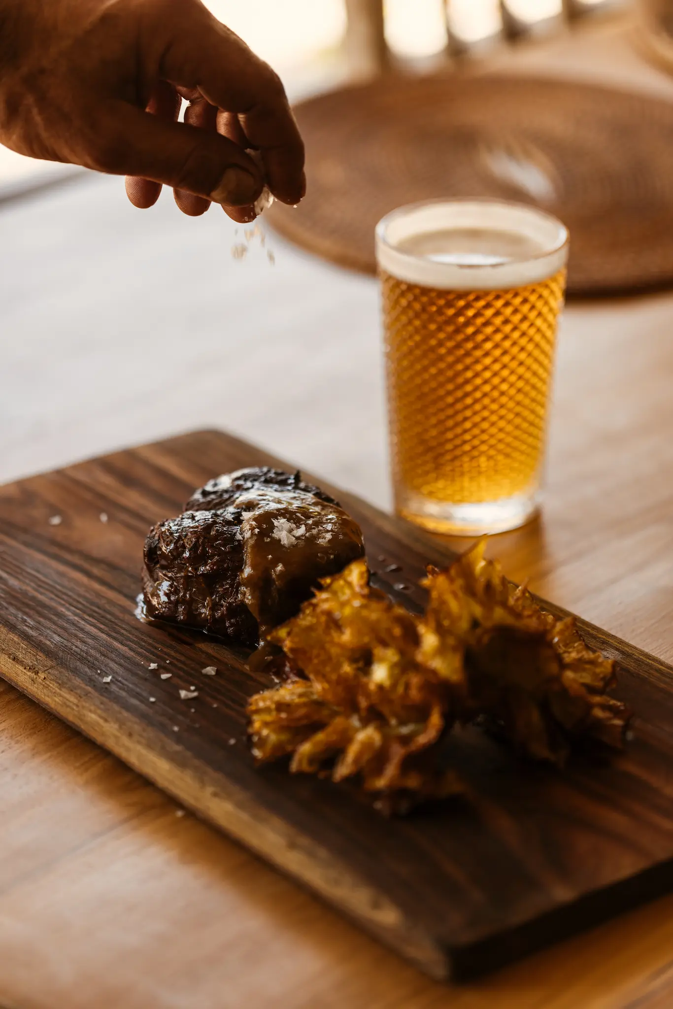 Gerecht van de mediterrane menukaart van Elements Ibiza