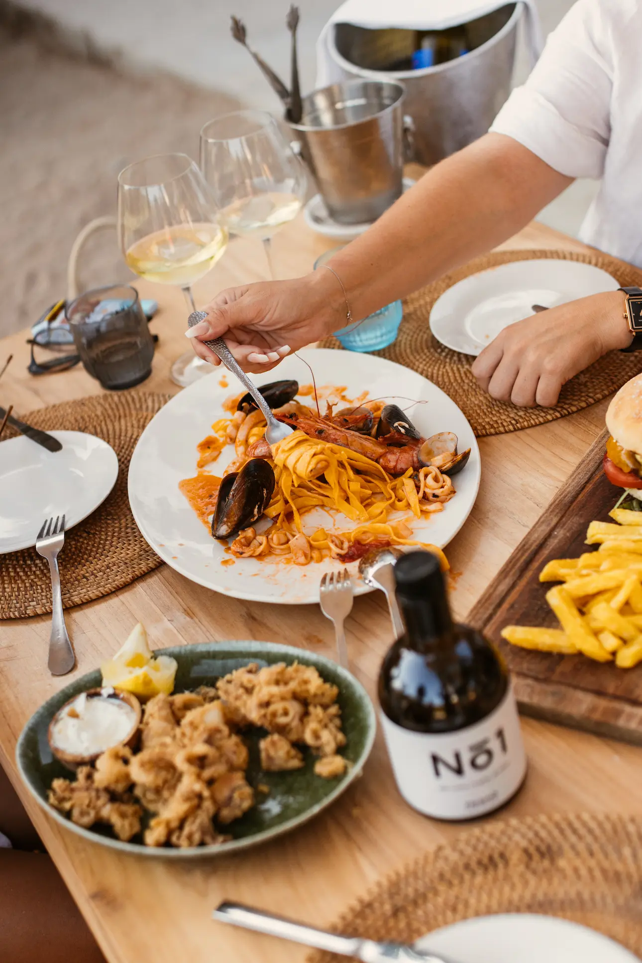 Lobster Rice at Elements Ibiza